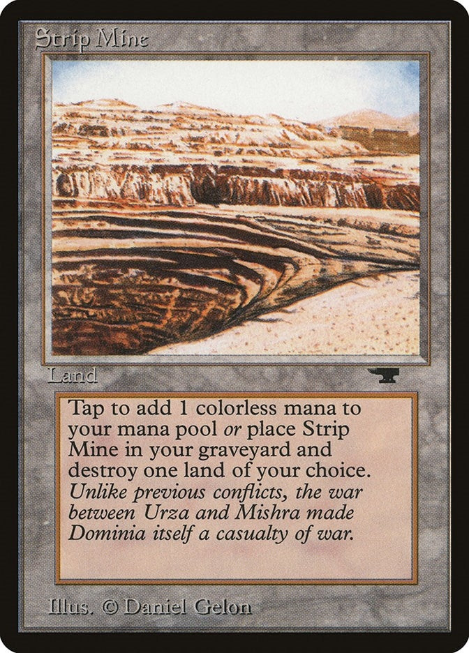 Image for Strip Mine (Uneven Horizon) (Antiquities) - Magic: The Gathering