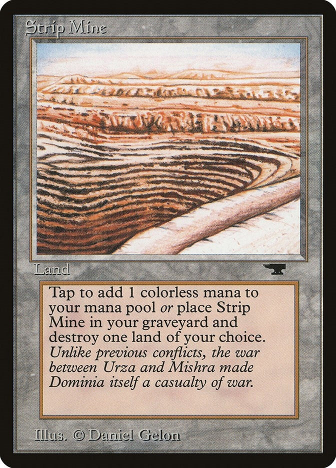 Image for Strip Mine (Even Horizon) (Antiquities) - Magic: The Gathering