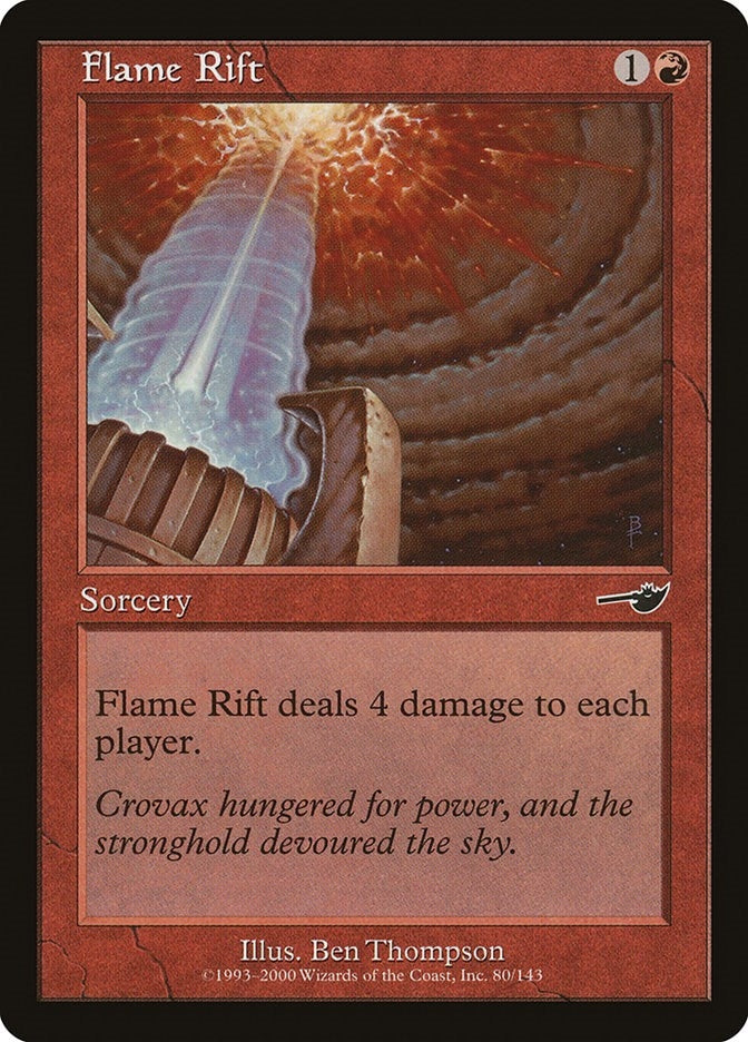 Image for Flame Rift (Nemesis) (80) - Magic: The Gathering