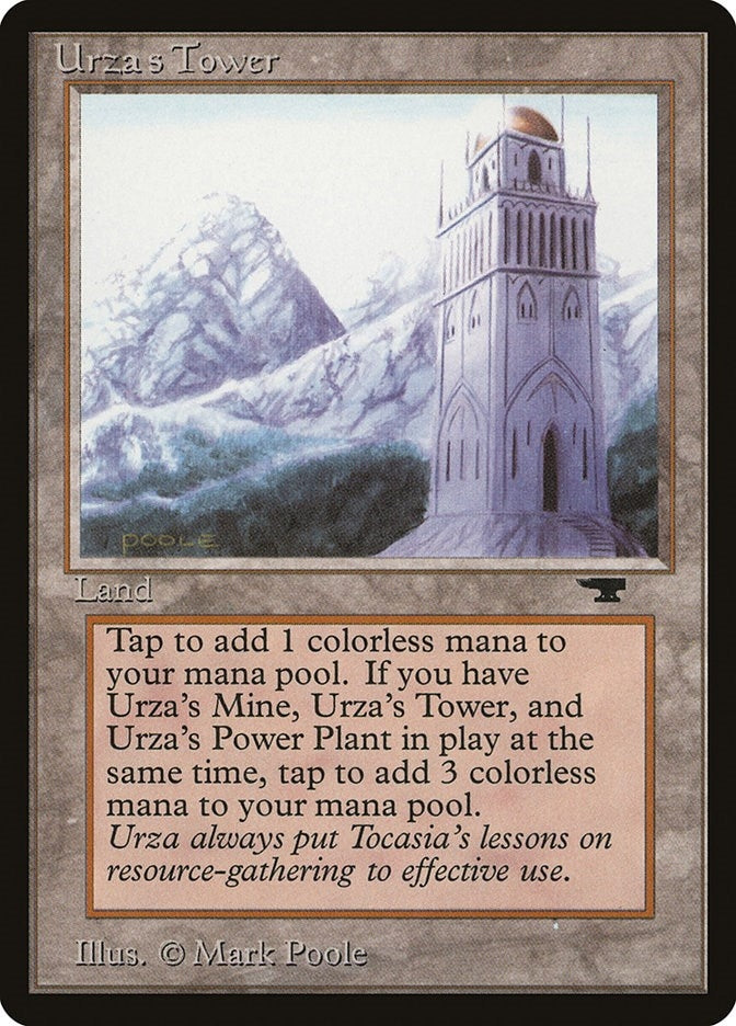 Image for Urza's Tower (Mountains) (Antiquities) - Magic: The Gathering