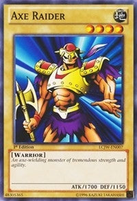 Image for Axe Raider (Legendary Collection 4: Joey's World) (LCJW-EN007) - YuGiOh