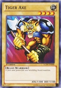 Image for Tiger Axe (Legendary Collection 4: Joey's World) (LCJW-EN008) - YuGiOh