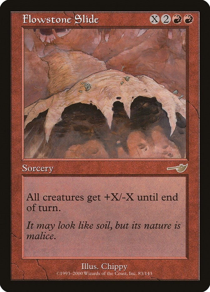 Image for Flowstone Slide (Nemesis) (83) - Magic: The Gathering