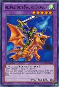 Image for Alligator's Sword Dragon (Legendary Collection 4: Joey's World) (LCJW-EN056) - YuGiOh