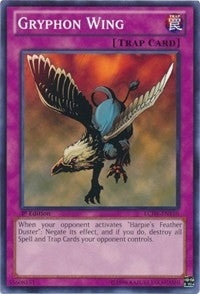Image for Gryphon Wing (Legendary Collection 4: Joey's World) (LCJW-EN110) - YuGiOh