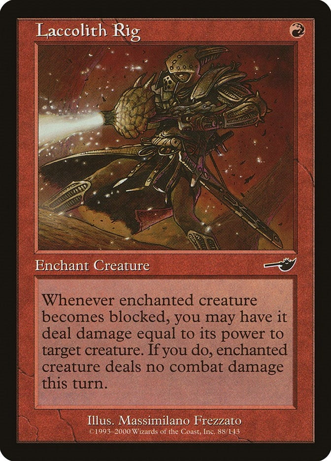 Image for Laccolith Rig (Nemesis) (88) - Magic: The Gathering