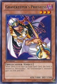 Image for Gravekeeper's Priestess (Legendary Collection 4: Joey's World) (LCJW-EN258) - YuGiOh