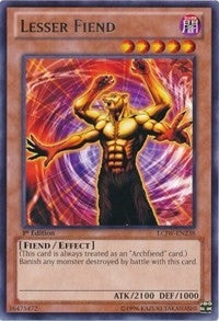 Image for Lesser Fiend (Legendary Collection 4: Joey's World) (LCJW-EN238) - YuGiOh