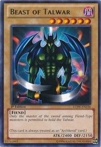 Image for Beast of Talwar (Legendary Collection 4: Joey's World) (LCJW-EN236) - YuGiOh