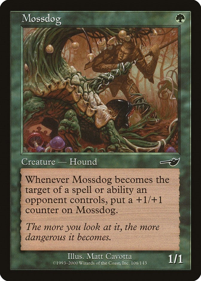 Image for Mossdog (Nemesis) (106) - Magic: The Gathering
