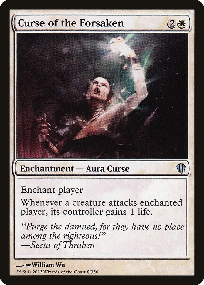 Image for Curse of the Forsaken (Commander 2013) (8) - Magic: The Gathering