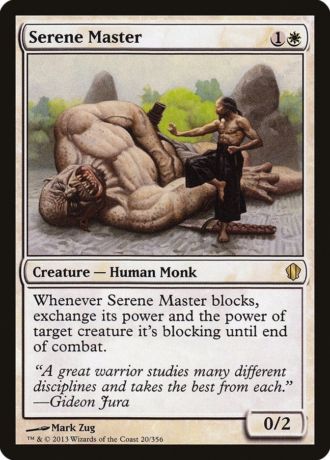Image for Serene Master (Commander 2013) (20) - Magic: The Gathering