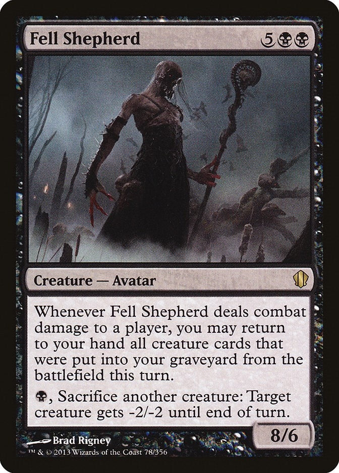 Image for Fell Shepherd (Commander 2013) (78) - Magic: The Gathering