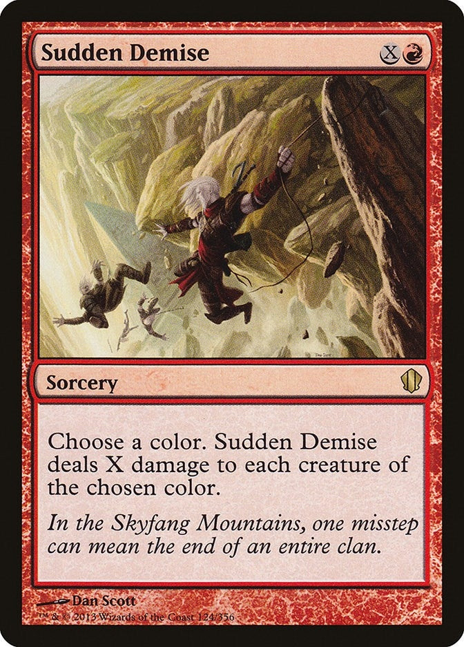 Image for Sudden Demise (Commander 2013) (124) - Magic: The Gathering