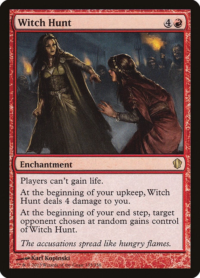 Image for Witch Hunt (Commander 2013) (133) - Magic: The Gathering