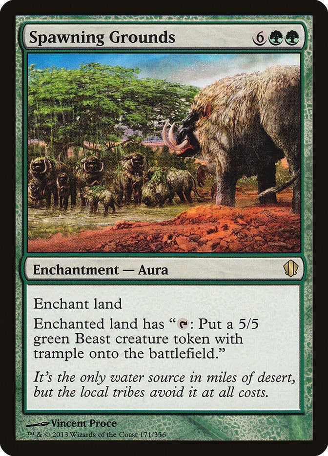 Image for Spawning Grounds (Commander 2013) (171) - Magic: The Gathering