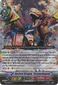 Image for Ancient Dragon, Tyrannolegend (BT11: Seal Dragons Unleashed) (BT11/S10EN) - Cardfight Vanguard