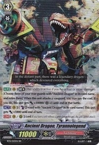 Image for Ancient Dragon, Tyrannolegend (BT11: Seal Dragons Unleashed) (BT11/013EN) - Cardfight Vanguard