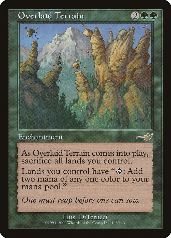 Image for Overlaid Terrain (Nemesis) (108) - Magic: The Gathering