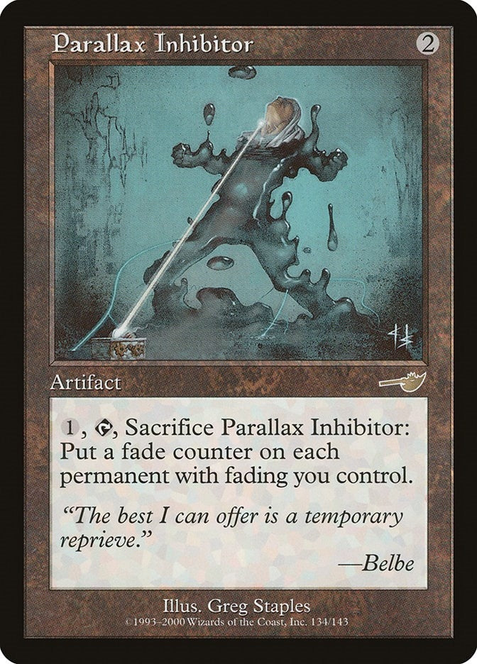 Image for Parallax Inhibitor (Nemesis) (134) - Magic: The Gathering