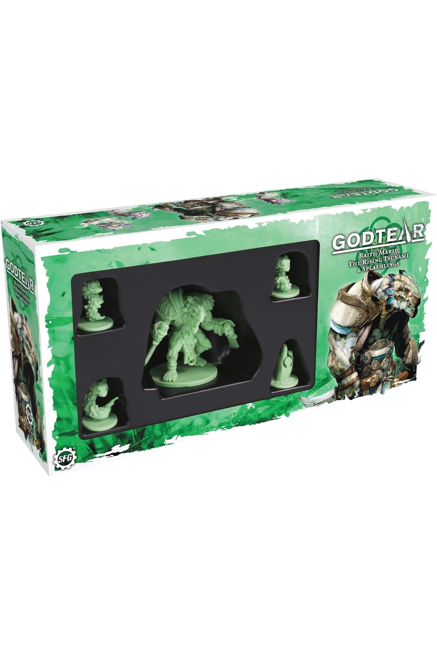 Godtear: Raith Marid The Rising Tsunami Champions Set Expansion - Board Games