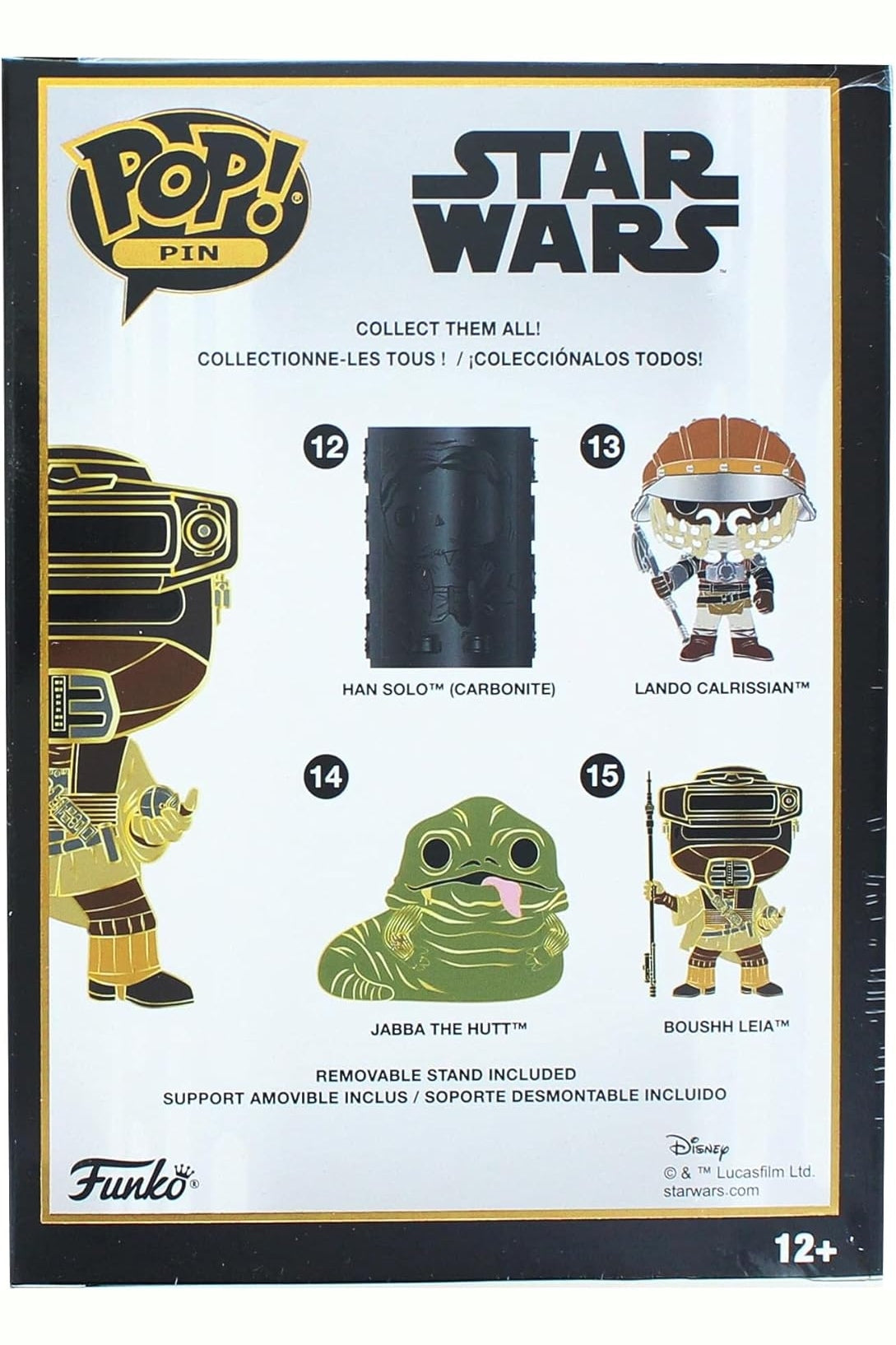 POP! Pin: Star Wars #15 Boushh Leia - Pin badge