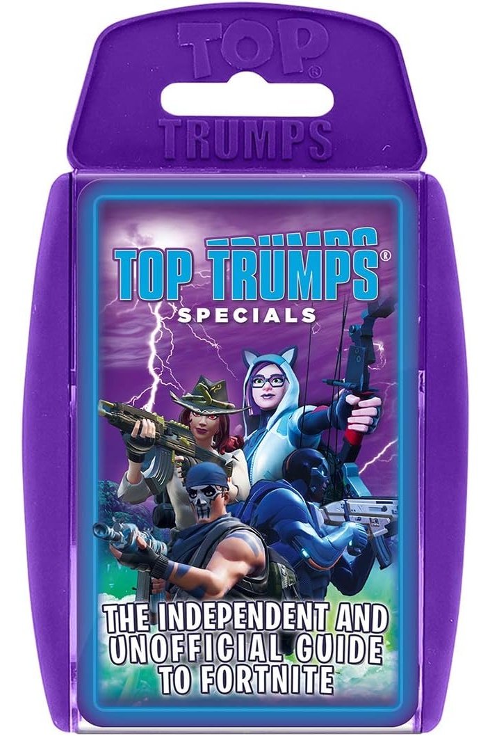 Top Trumps The Independent and Unofficial Guide To Fortnite Specials Card Game - Quiz Game