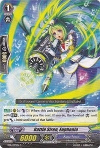 Image for Battle Siren, Euphenia (BT11: Seal Dragons Unleashed) (BT11/097EN) - Cardfight Vanguard