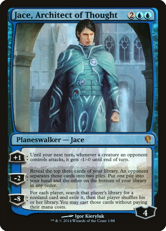 Image for Jace, Architect of Thought (Duel Decks: Jace vs. Vraska) (1) - Magic: The Gathering