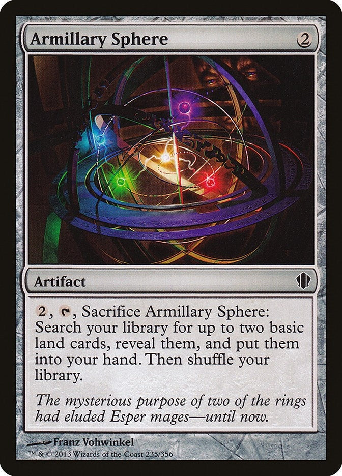 Image for Armillary Sphere (Commander 2013) (235) - Magic: The Gathering