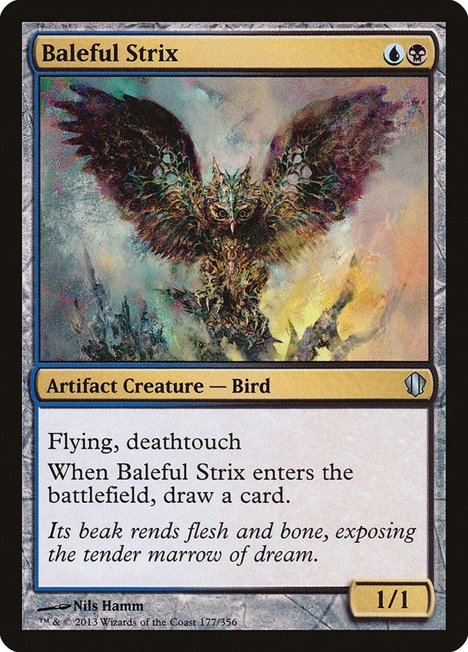 Image for Baleful Strix (Commander 2013) (177) - Magic: The Gathering