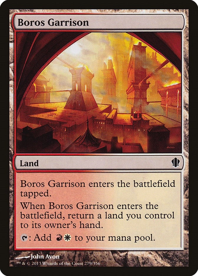 Image for Boros Garrison (Commander 2013) (279) - Magic: The Gathering
