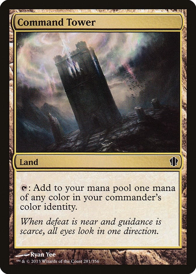Image for Command Tower (Commander 2013) (281) - Magic: The Gathering