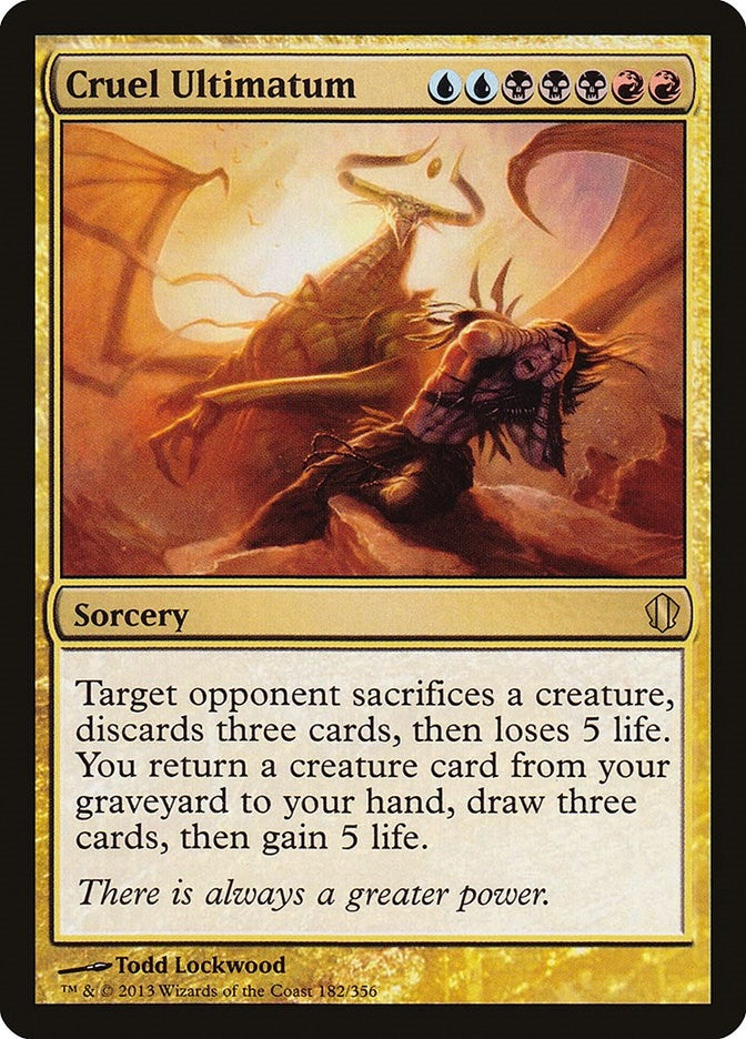 Image for Cruel Ultimatum (Commander 2013) (182) - Magic: The Gathering