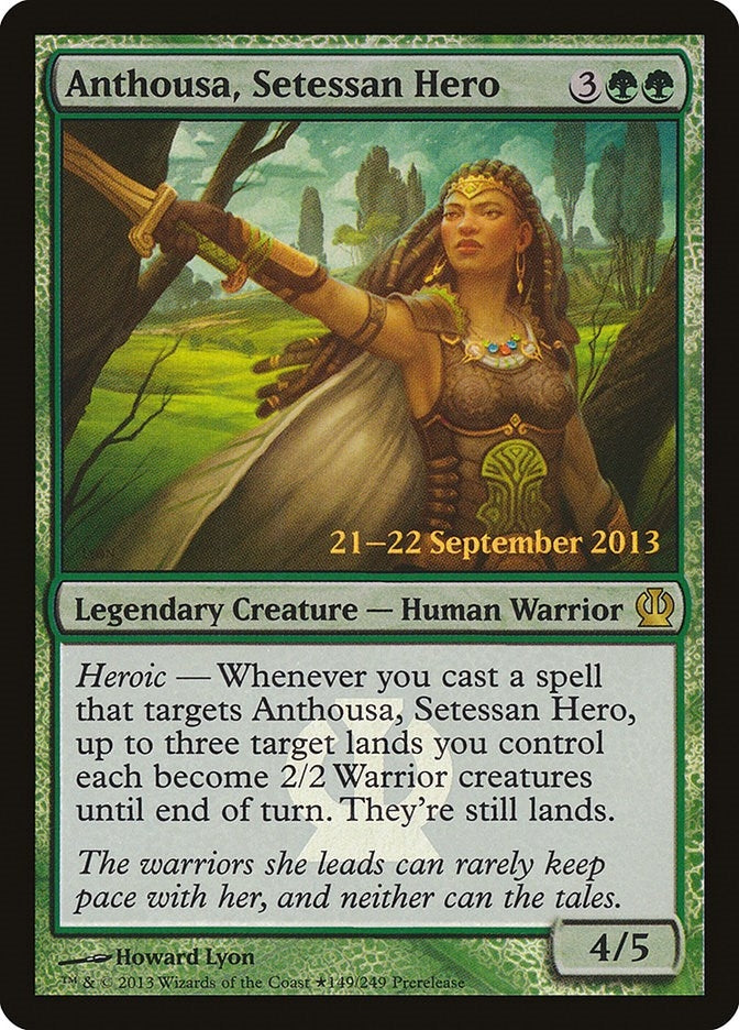 Image for Anthousa, Setessan Hero (Prerelease Cards) (149) - Magic: The Gathering