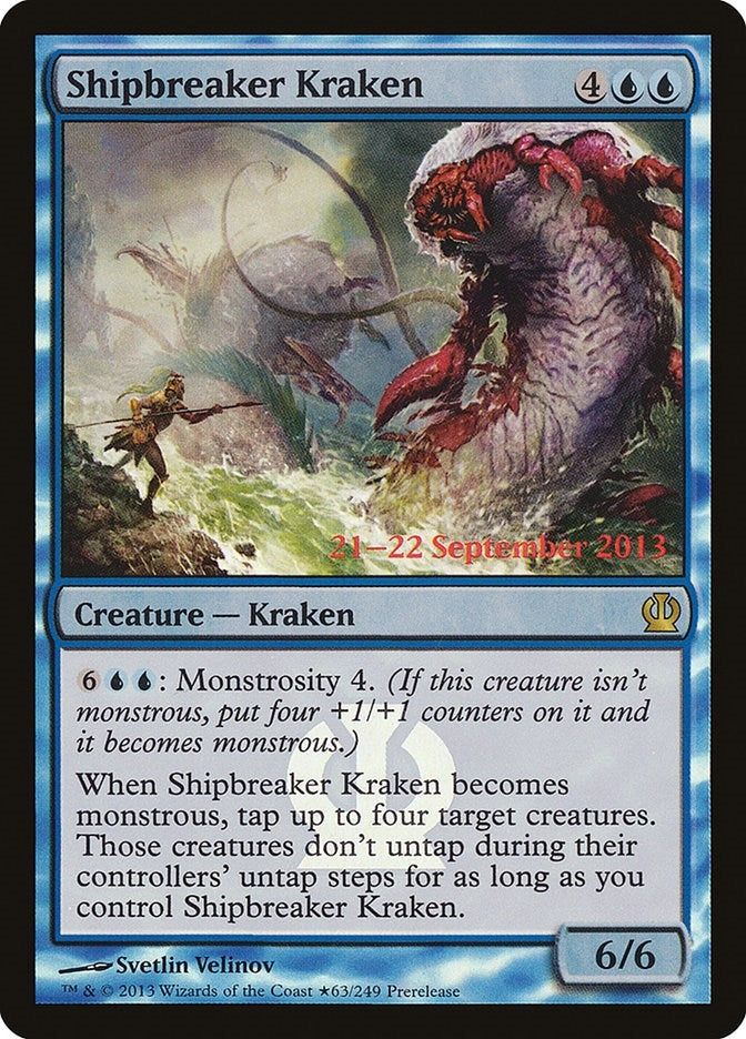 Image for Shipbreaker Kraken (Prerelease Cards) (63) - Magic: The Gathering