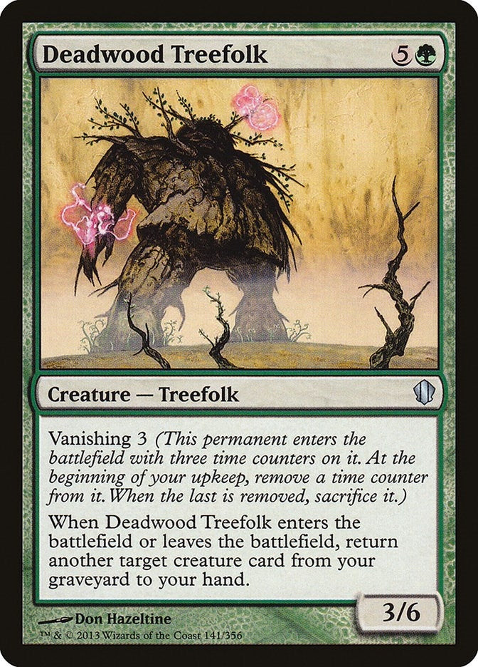 Image for Deadwood Treefolk (Commander 2013) (141) - Magic: The Gathering