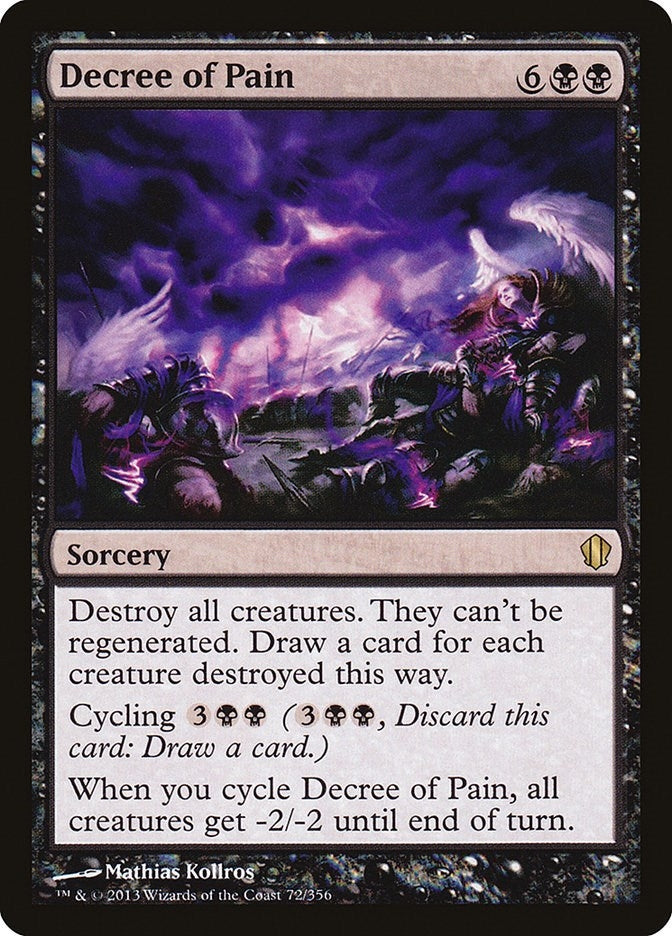 Image for Decree of Pain (Commander 2013) (72) - Magic: The Gathering