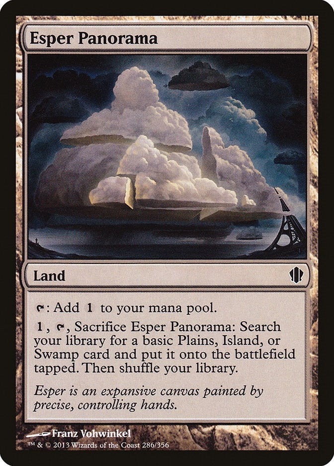 Image for Esper Panorama (Commander 2013) (286) - Magic: The Gathering