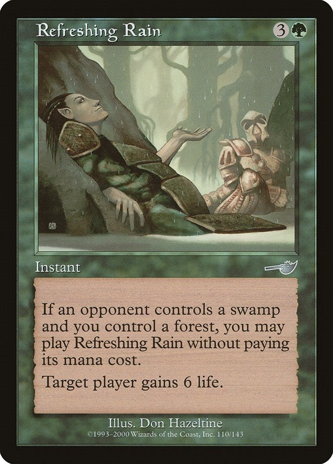 Image for Refreshing Rain (Nemesis) (110) - Magic: The Gathering