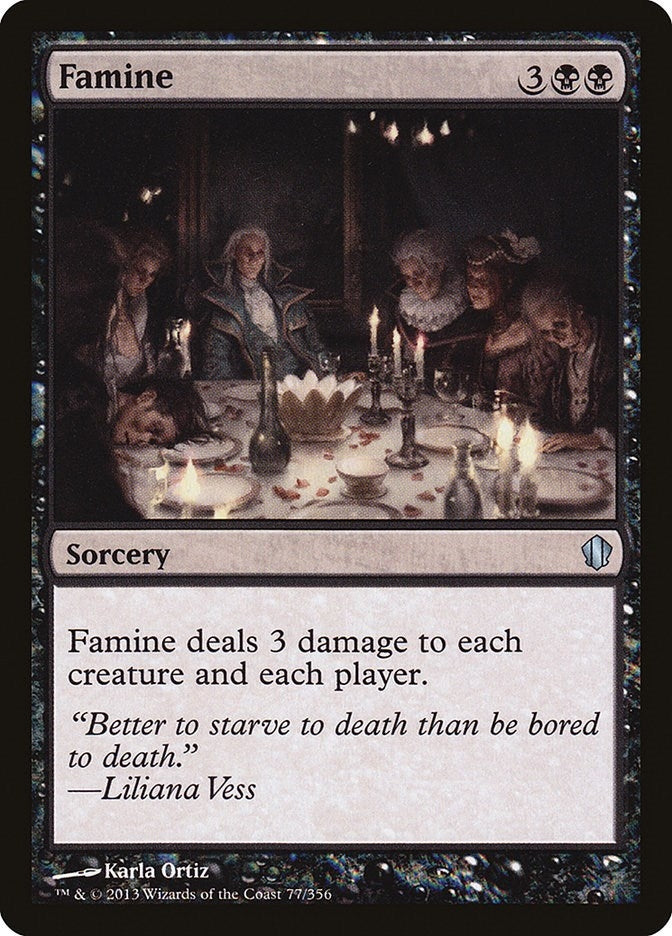 Image for Famine (Commander 2013) (77) - Magic: The Gathering