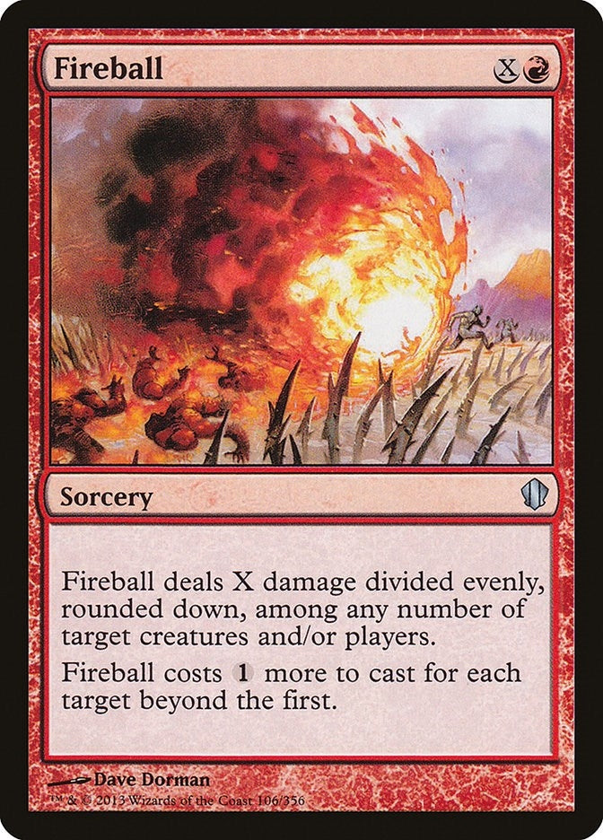 Image for Fireball (Commander 2013) (106) - Magic: The Gathering
