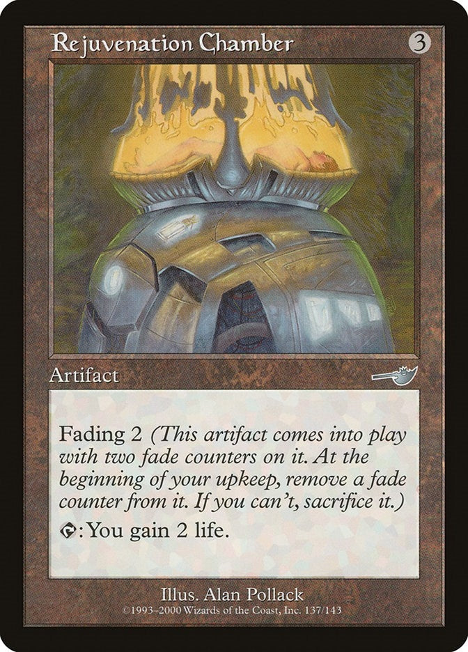 Image for Rejuvenation Chamber (Nemesis) (137) - Magic: The Gathering