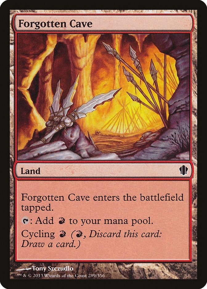 Image for Forgotten Cave (Commander 2013) (289) - Magic: The Gathering