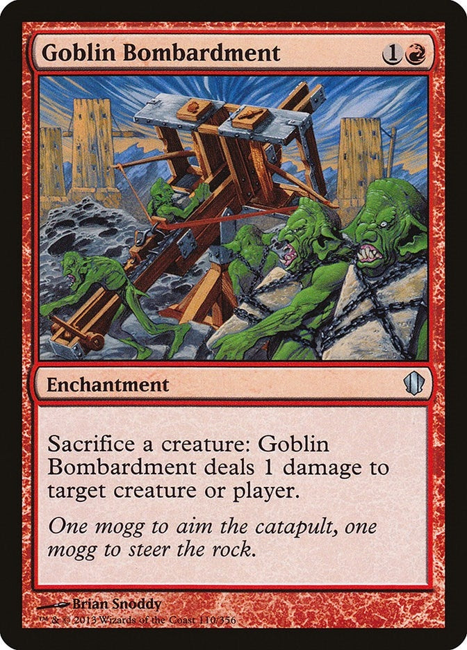 Image for Goblin Bombardment (Commander 2013) (110) - Magic: The Gathering