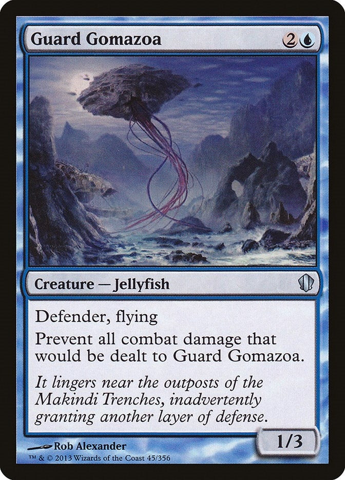Image for Guard Gomazoa (Commander 2013) (45) - Magic: The Gathering