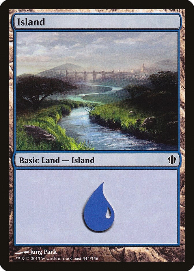 Image for Island (344) (Commander 2013) (344) - Magic: The Gathering