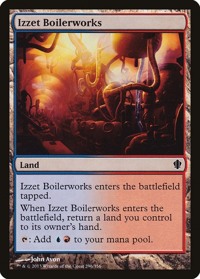 Image for Izzet Boilerworks (Commander 2013) (296) - Magic: The Gathering