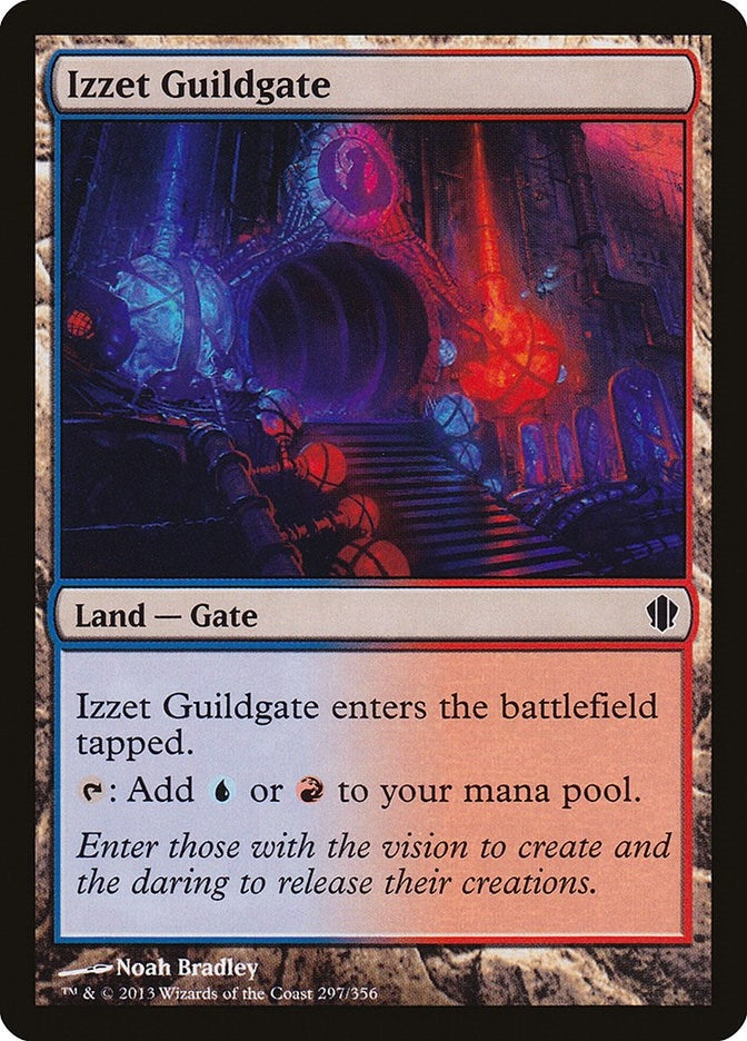 Image for Izzet Guildgate (Commander 2013) (297) - Magic: The Gathering