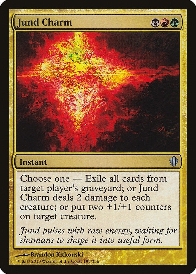 Image for Jund Charm (Commander 2013) (195) - Magic: The Gathering